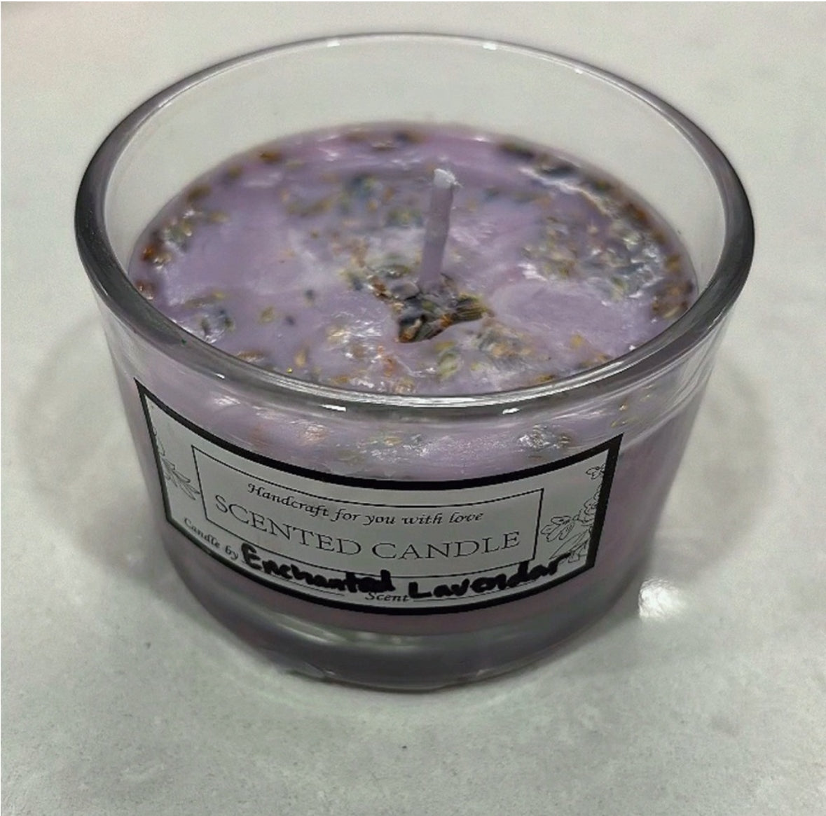 6-Lavender candle