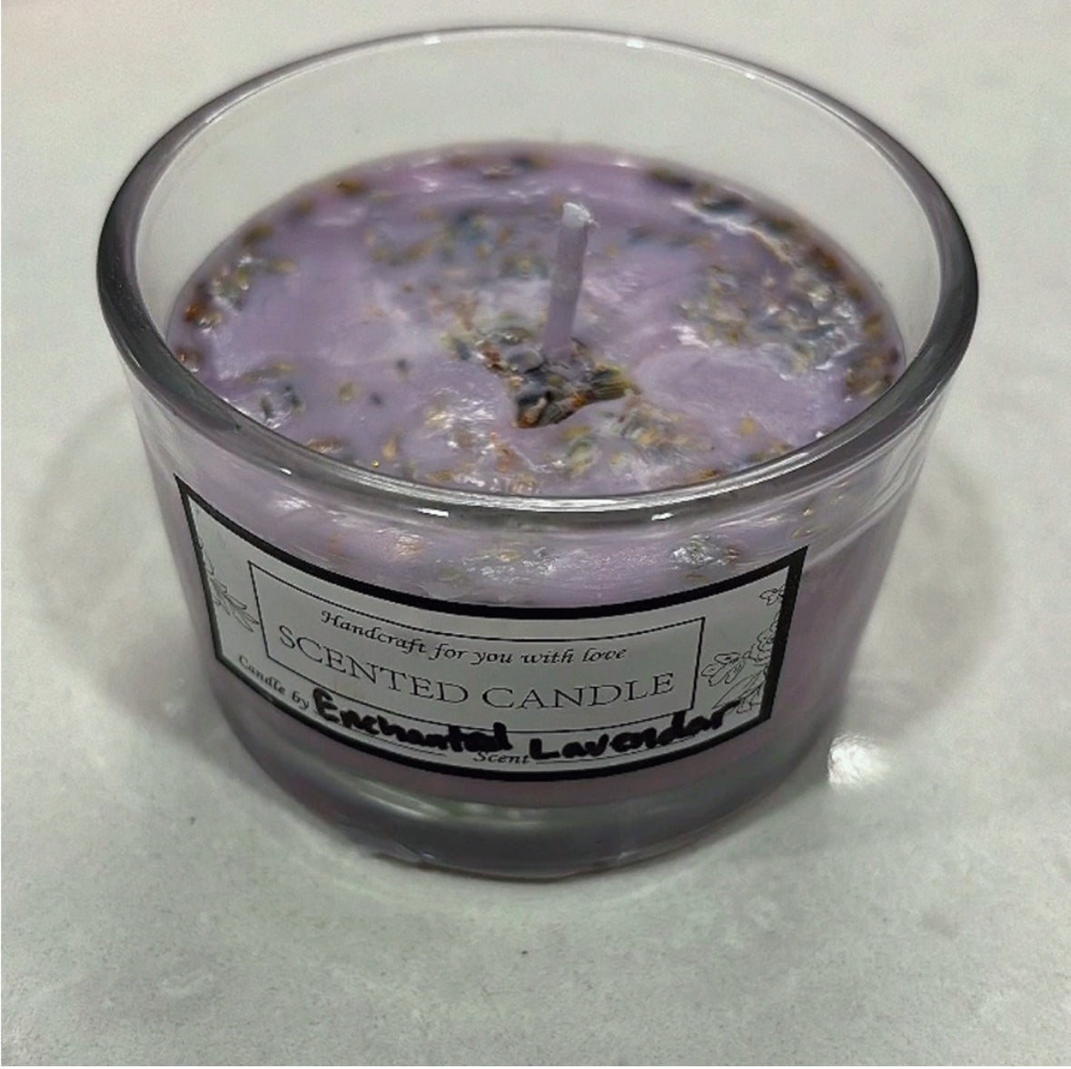 6-Lavender candle