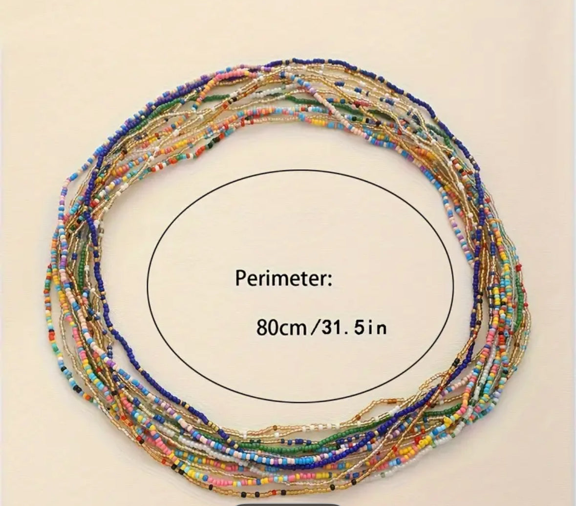 Colorful Waist Beads